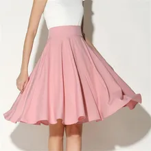 Осенняя юбка миди, женская одежда, плиссированные женские юбки с высокой талией, Мягкая юбка на молнии сзади, эластичная новая ткань, яркие цвета, D032
