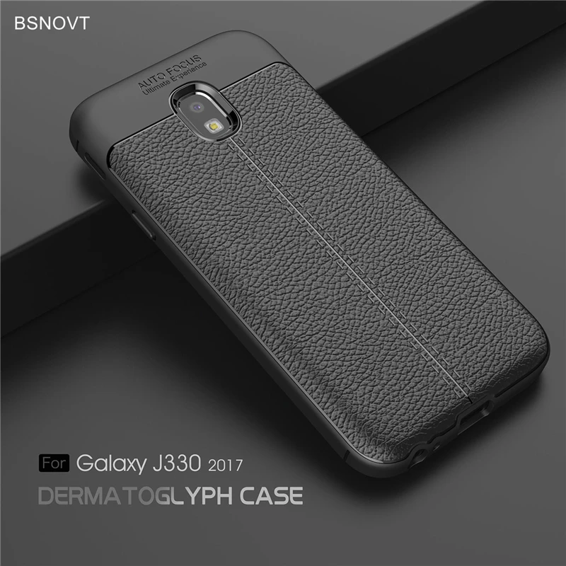 

BSNOVT For Case Samsung Galaxy J3 2017 EU Version Cover Shockproof For Samsung Galaxy J3 2017 Case Luxury Leather TPU j330