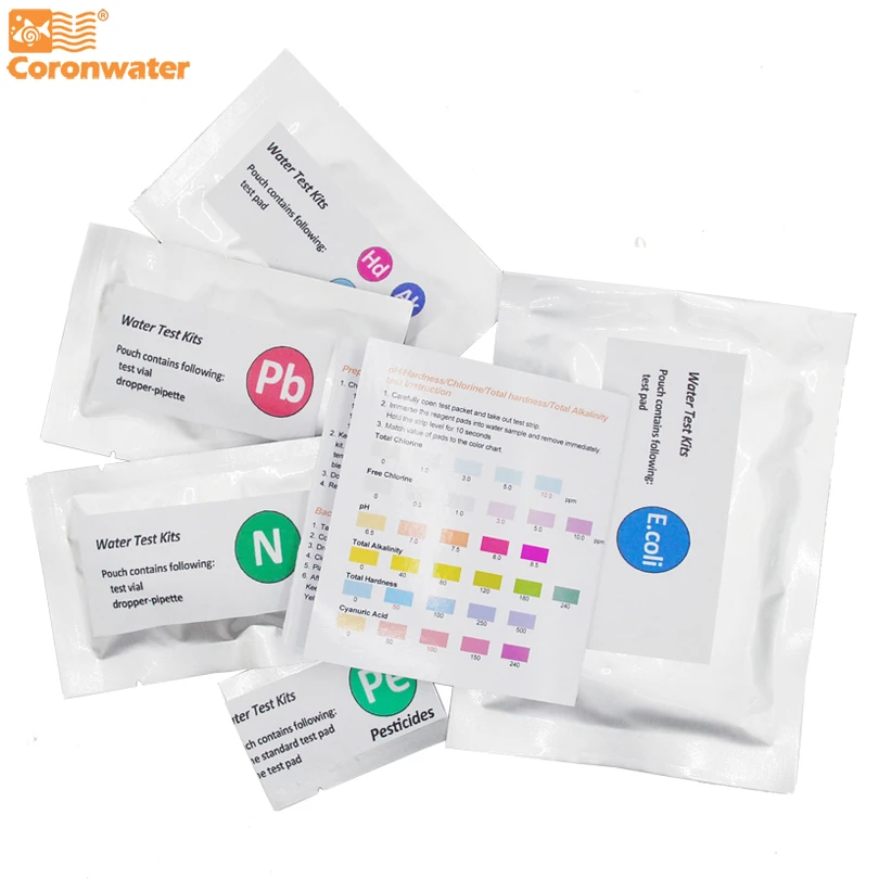 Household Drinking Water Tester Kit for Water Filter and Water Softener