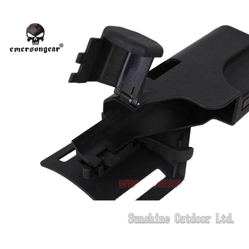 EmersonGear быстро нагруженный Глок кобура черный/темная земля поясной ремень Быстрая