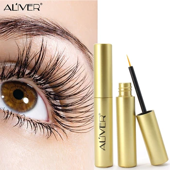 

New ALIVER Eyelash Growth Treatments Makeup Makeup Eyelash Growth Treatments Liquid Serum Enhancer Eye Lash Longer Thicker 3ml