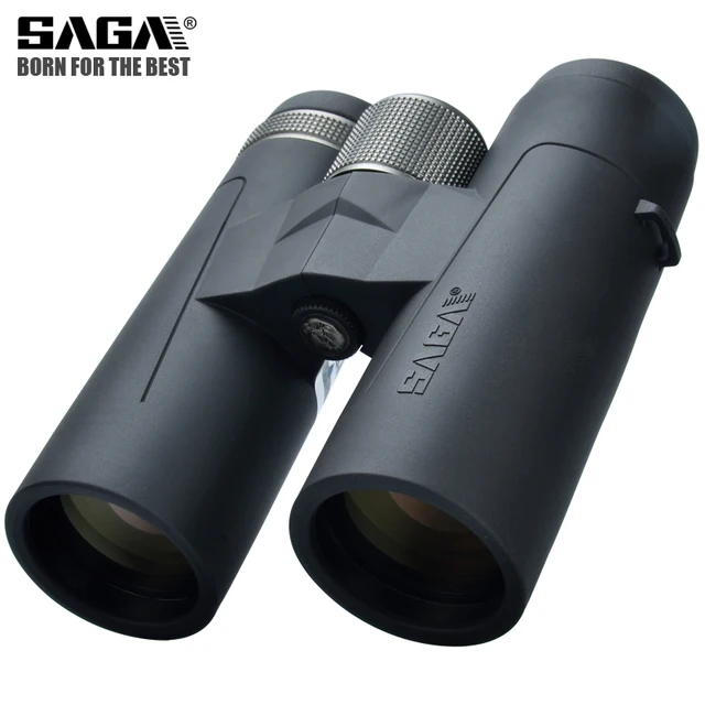 US $131.97 SAGA High Definition Binoculars 8x42 10x42 ED lens Camping Hunting Scopes Large Eyepiece Telescope 