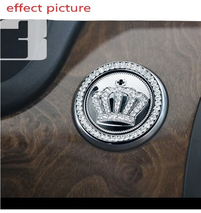 Auto ignition switch cover accessories auto ignition ring sticker for