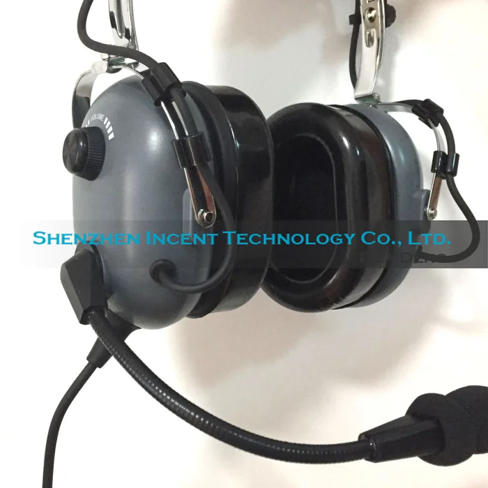 Авиационная гарнитура VOIONAIR Dark Gray пилота PNR (Пассивное шумоподавление) IN