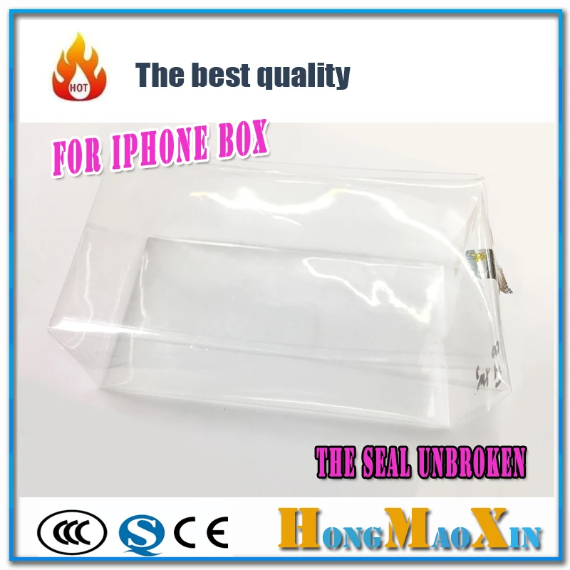 

100pcs Original US UK version Wrap Plastic film Packaging Envelope membrane For iphone 7 7G plus new box with the seal unbroken