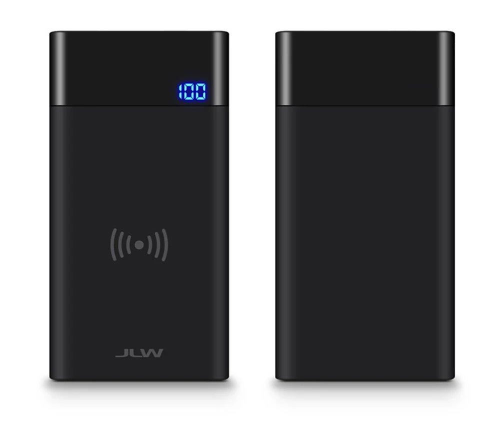 

2 IN 1 Universal Q1 Digital Fast Wireless Charger & 8000mAh Power Bank for iPhone Xs Max XR 8 Plus Samsung GALAXY Note 9/S9/S8