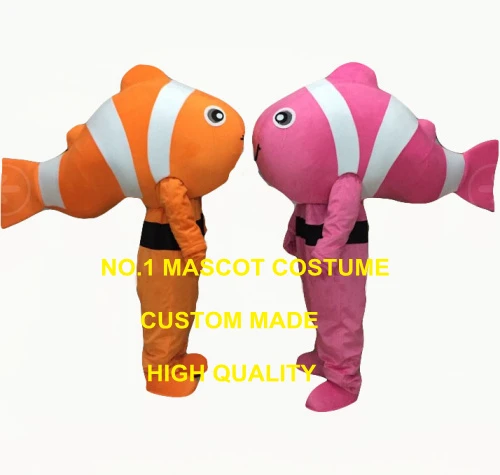 Costume da mascotte pesce pagliaccio 1 pezzo formato adulto cartone animato  pesce tema anime costumi cosplay carnevale fancy dress 3447 - AliExpress