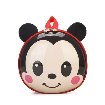 

New Eggshell Bag Kindergarten Cartoon Backpack Men Women Baby Cute Mickey Waterproof Children Backpack A552