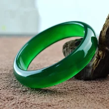 Agate bracelets to send mom gifts widened thickening ice ice planted Brazilian authentic jade green chalcedony jade bracelet Agate bracelets to send mom gifts widened thickening ice ice planted Brazilian authentic jade green chalcedony jade bracelet