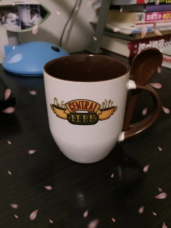 Новая качественная керамическая кружка для кофе с ложкой цвет кофе|mug white|mug
