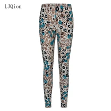 

LJQlion 2018 Women leggings Fashion camouflage leggings Leopard Printing leggings Fitness Slim leggins Trousers Woman Pants