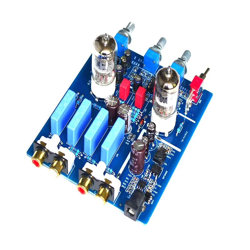 Kaolanhon DC12V2A 6J1 ламповый преусилитель с тональным преусилителем высокой и низкой