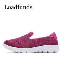 LoadingFunds/женская Повседневная прогулочная обувь; женская обувь на плоской подошве; лоферы с круглым носком; яркие цвета; дышащая обувь; Размеры 35-42
