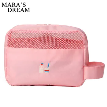 

Mara's Dream Women Cosmetic Cases cartoon printing Portable Women bag casual large capacity Women wash bag storage bag