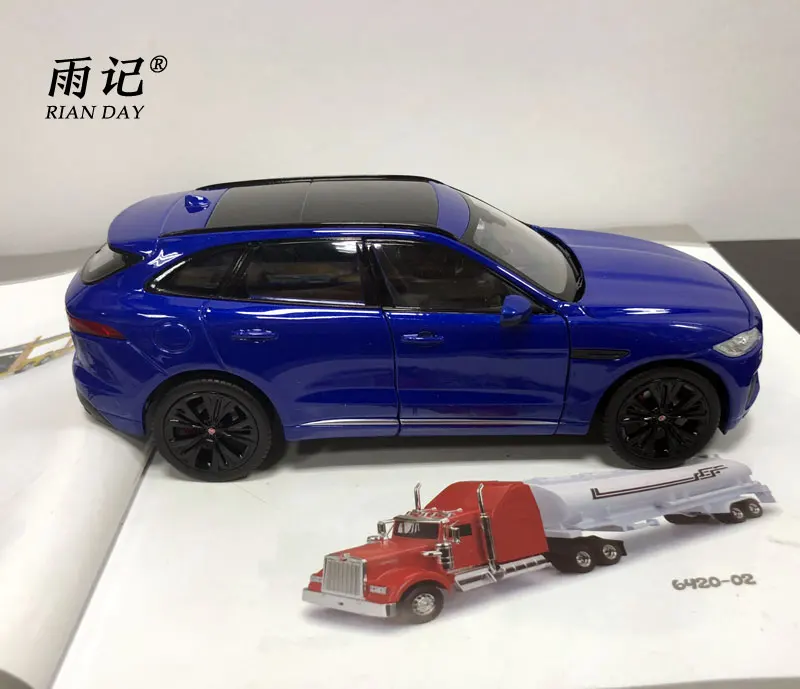 WELLY 1/24 масштаб Британия Ягуар F-Pace SUV литая модель металлическая модель автомобиля игрушка для подарка/детей/коллекции