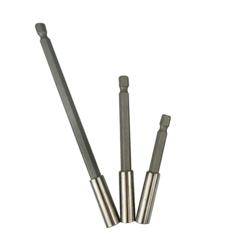 

2019 Magnetic Extension Bit Set Extensions Quick Change Hex Rod Shank Long Handle Screwdriver Tip Holder Hand Tool Socket