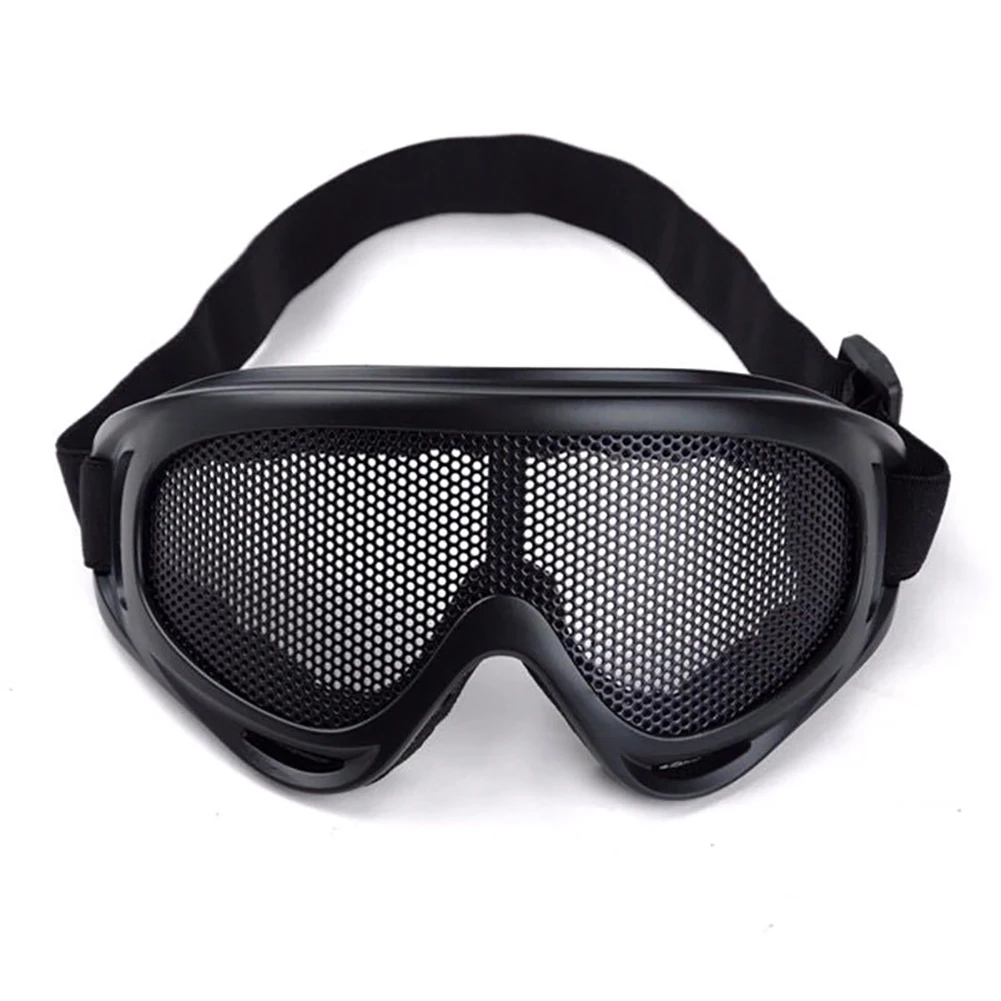 Уличные Защитные Очки Тактические страйкбол Регулируемые очки защитная сетка альпинистская окружность пуленепробиваемые CS очки