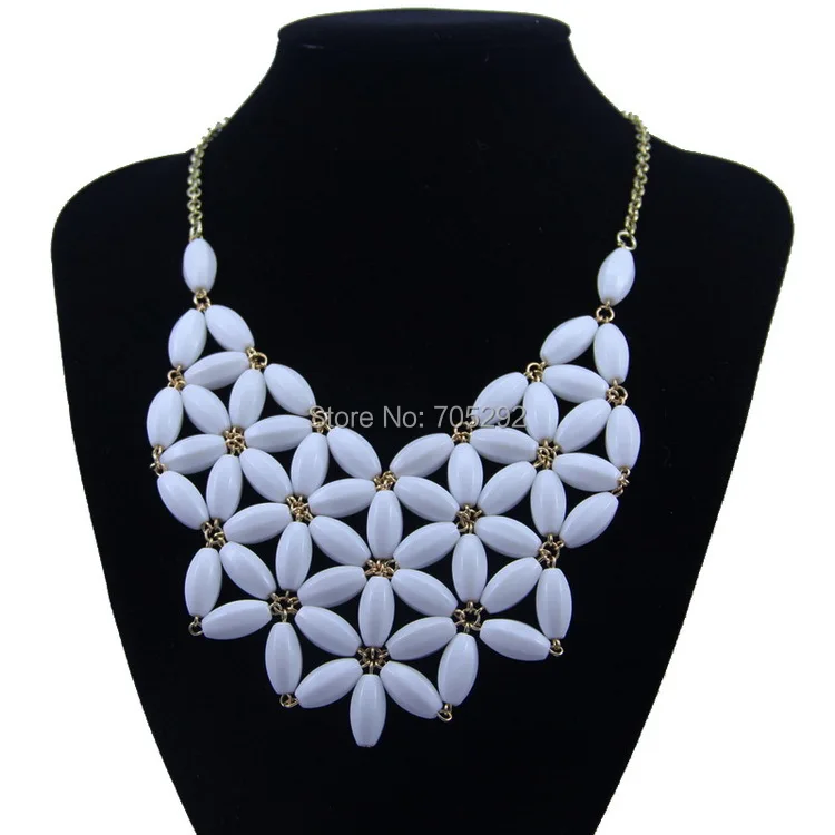 

New Women Jewelry Geometric Bib Statement Fashion Necklace