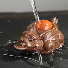 Фиолетовая глина yixing спрей для воды чай для домашних животных домашний чай церемония креативное украшение Фен-шуй ремесла благоприятный сувенир подарки на день рождения