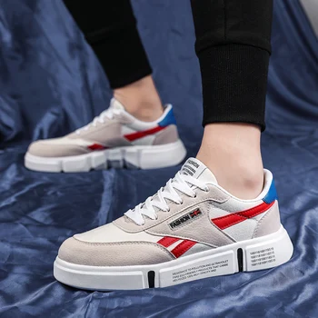 

2019 Skateboarding Shoes Men Sneakers Shoes Jogging Walking Shoes Lightweight Sneakers Mesh Sport Shoes Cushioning Adult