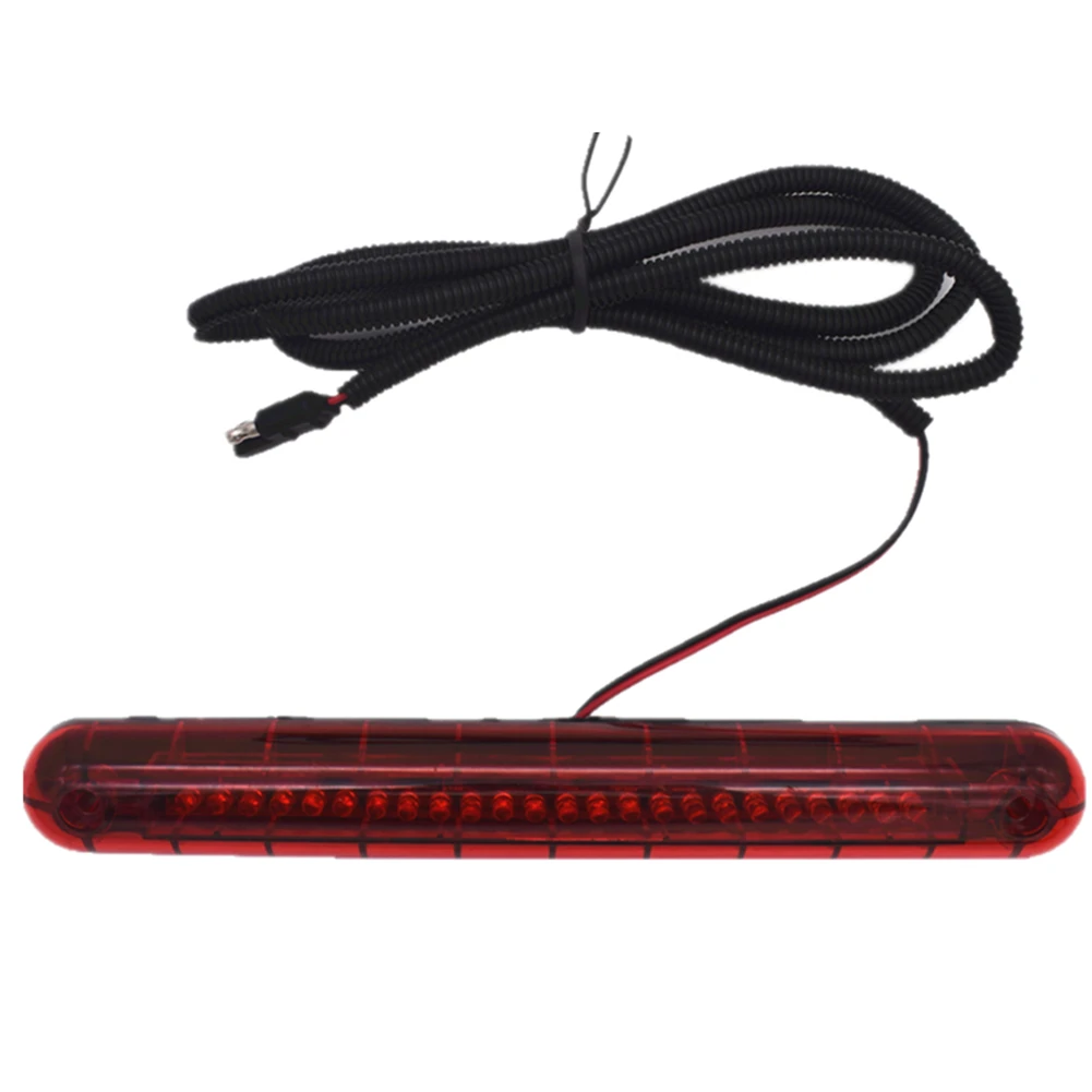 24 LED 12V Red Universal Car Signal Lamp High Mount Third 3RD Brake Stop Tail Light Lamp