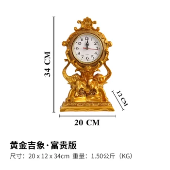 

Home decoration Decoration European style bell clock room living room model room TV cabinet wine cabinet luxury