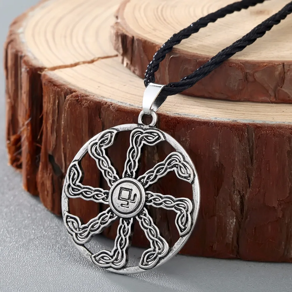 CHENGXUN для мужчин ожерелье Викинг один символ шлем ужас в Руне Плетеный узел Borre Norse кельтский уникальный кулон Панк подарок