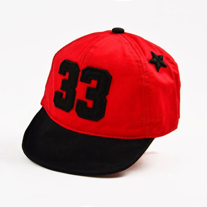 Летняя Детская кепка с надписью для маленьких мальчиков, регулируемая бейсбольная кепка для мальчиков и девочек, Детская кепка с защелкой в стиле хип-хоп, Солнцезащитная бейсболка enfant - Цвет: style 4  red