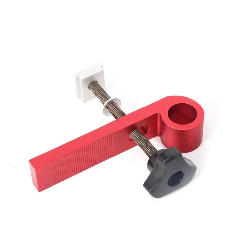 

4 Pcs Aluminium Alloy Universal Clamping Blocks Clamps Woodworking Joint Hand Tool M8 Screw Set