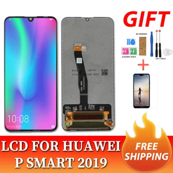 

6.21" AAA quality With Frame For Huawei P Smart 2019 LCD Display +Touch Screen Digitizer Assembly For P smart 2019 Repair Part