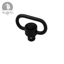 Быстроразъемный релиз QD Sling Поворотный кольцо с возможностью монтирования Съемная Кнопка ремень кольцо держатель Поддержка для пистолет винтовка Shoting