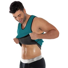 Мужской повседневный корсет неопреновый поясной тренировочный жилет корсет женское белье с корсетом формирователь сауна для похудения жилет Топ для похудения