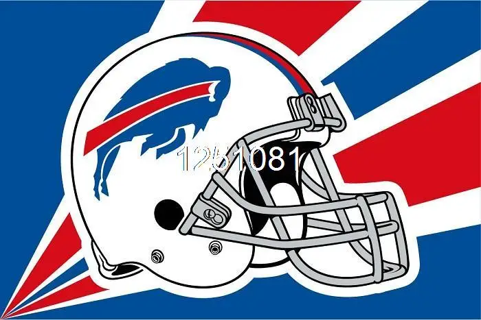 Buffalo Bills Helmet Lighting Flag 3ft x 5ft Polyester NFL &hellip;