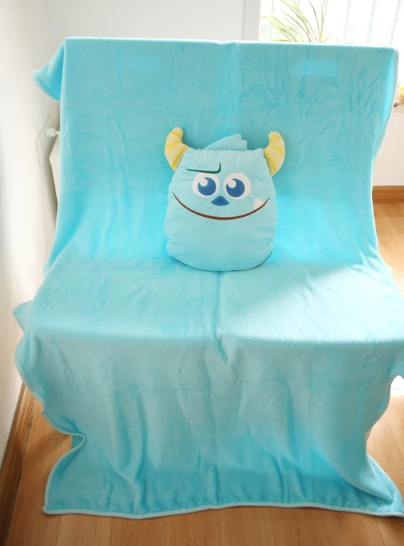Плюшевое одеяло IVYYE Sulley Monster Mike аниме плюшевые аксессуары Плюшевая Кукла Мягкие
