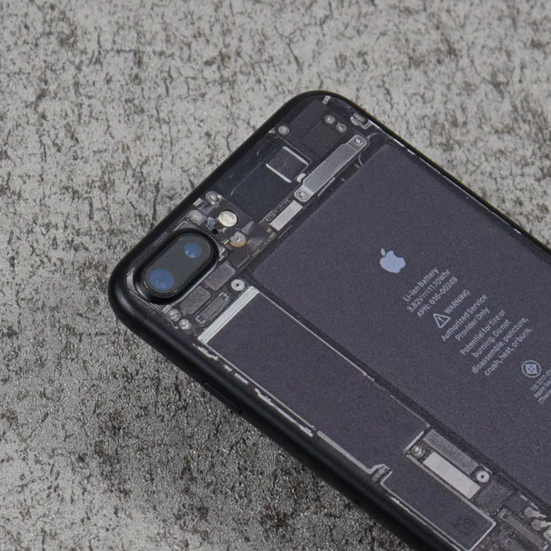 Камуфляжный телефон внутри декоративная задняя для Apple iPhone 7 Plus мобильного