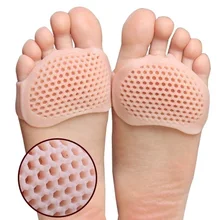 Силиконовые гелевые стельки, подушечки, поддержка боли в передней части стопы, уход за ногами, обувь на высоком каблуке, Нескользящие подушечки, инструменты для ухода за ногами