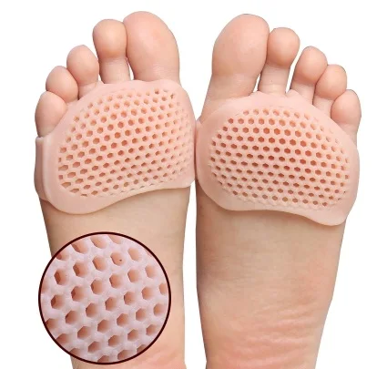 3//5 Pairs Insoles Front Pad Feet Shoe Foot Care Silicone Gel Cushion High-heel A