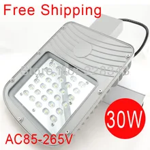 Распродажа AC85-265V 30 Вт светодиодный уличный свет IP65 Epistar 1200-1300LM светодиодный Светодиодный уличный свет для наружного освещения