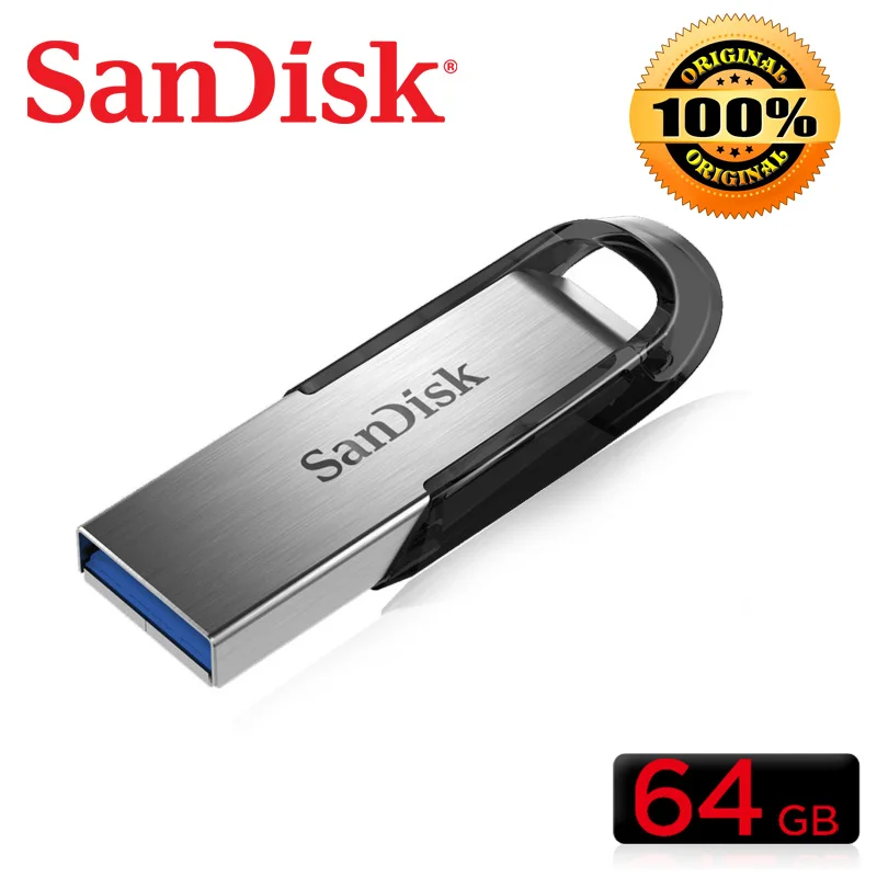 SanDisk USB 3.0 Usb Flash Drive Pen Drive 32GB 64GB 16GB USB Memory Stick High Speed 150MB/s USB3.0 CZ73 Pen Drives cle usb c