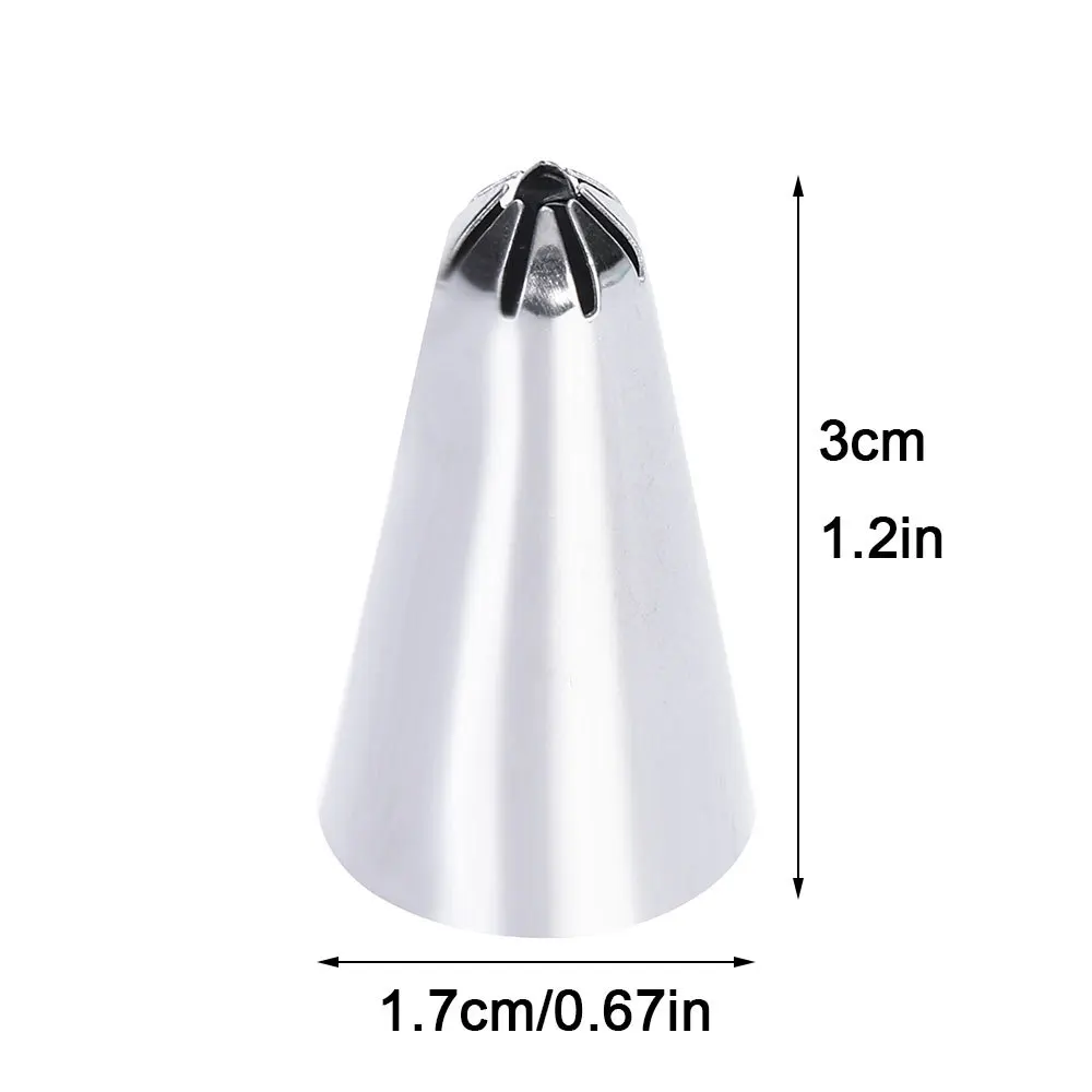 57PCSSet 4Size Silicone Icing Piping Cream Pastry Bag+48x Stainless Steel Nozzle Tips+5x Converter DIY Cake Decorating Tools (35)