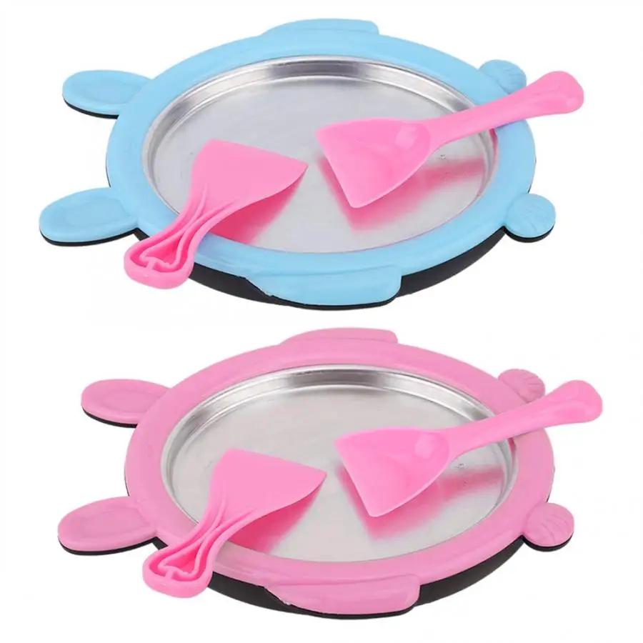

Mini Cartoon Household Ice Cream Maker Fried Yogurt Machine for Children Tool
