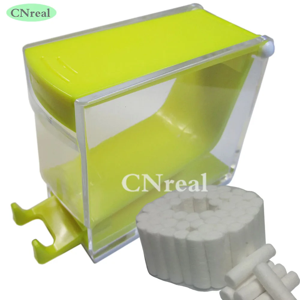 1 piece Dental Cotton Roll Dispenser & 50 pcs Cotton Roll Press type