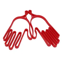 1 пара Прочный Открытый Спорт Пластик Гольф перчатки варежки держатель стойки носилки безопасности и выживания Z915