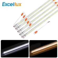 10 шт./лот, AC 220 В, светодиодный барный светильник, 50 см, 5730, 72 светодиода, светодиодная жесткая полоса, Светодиодная трубчатая лампа без водителя, высокая яркость, светильник для кухонного шкафа