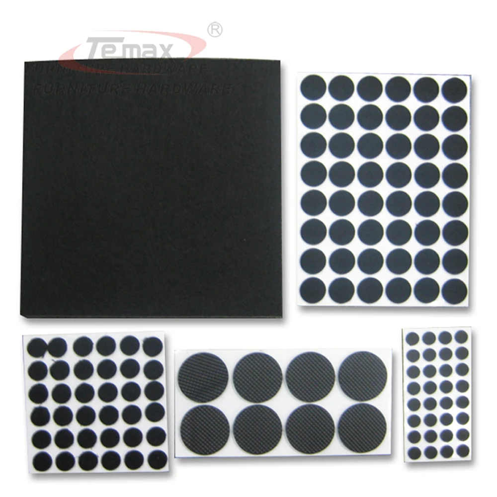 New 5 in 1 Self Adhesive Furniture Leg Feet Non Slip Rug Felt Pads Protetcors Anti Mat Soft Close Fittings | Мебель