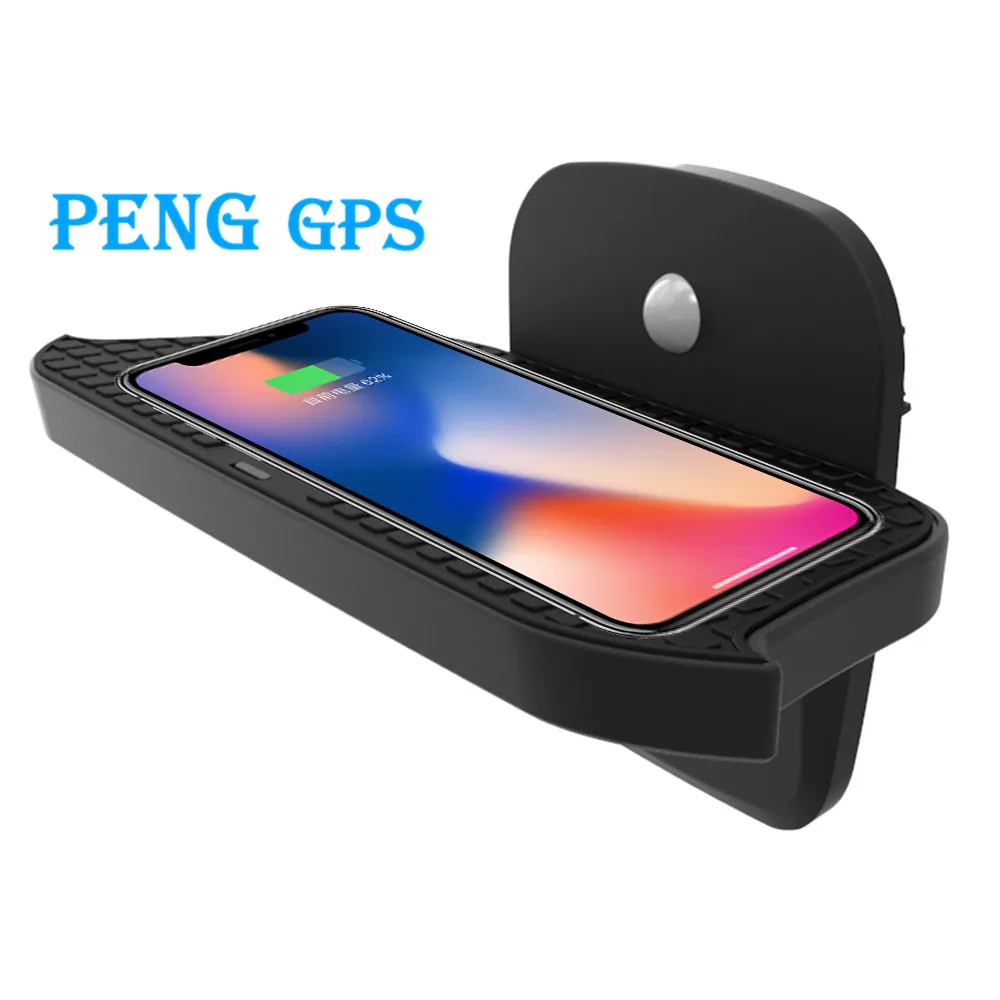 

Car Wireless Smart Phone Charger For BMW MINI F55 / F56 2017 2018 2019 for iPhone Huawei Samsung Fast Charging Phone Holder Box