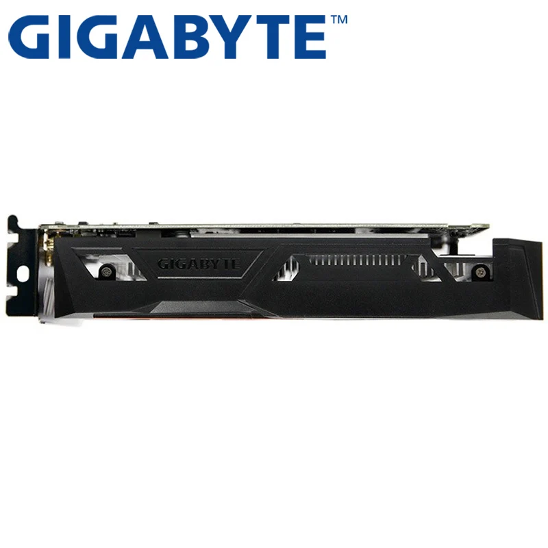 GIGABYTE видеокарта GTX1050 TI 4 ГБ 128 бит GDDR5 оригинальные б/у видеокарты для nVIDIA VGA карты Geforce GTX 1050 Ti 750 960