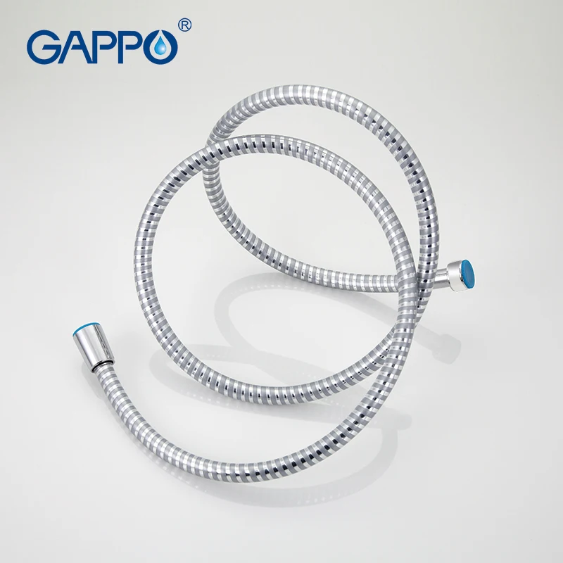 GAPPO 1 مجموعة عالية الجودة 1.5 m PVC خرطوم استحمام مرن السباكة خرطوم الحمام اكسسوارات انبوب ماء GA42