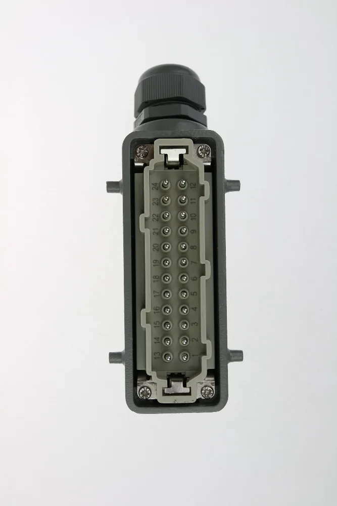 Прямоугольная Тяжелая муфта H16B 24 024 1 коннектор линия 16 a500v винт с полуобменной
