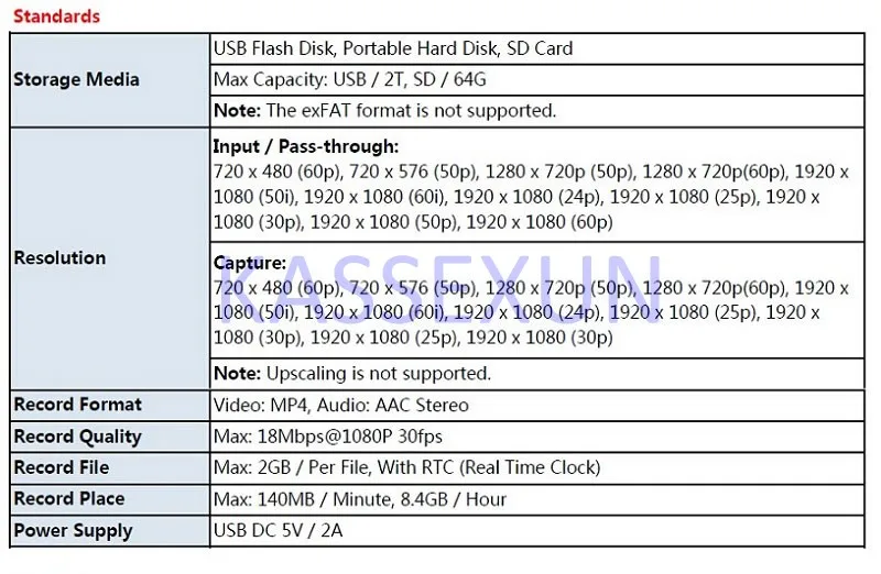 Новинка игры Capture HD 1080 P видео в диск usb или sd карты напрямую, без ПК спросил